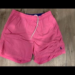 Ralph Lauren Pink Swim Trunks (Large)